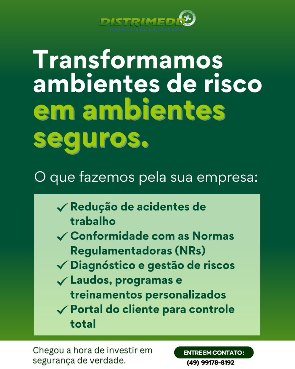 DISTRIMEDD - Engenharia de Segurana do Trabalho -